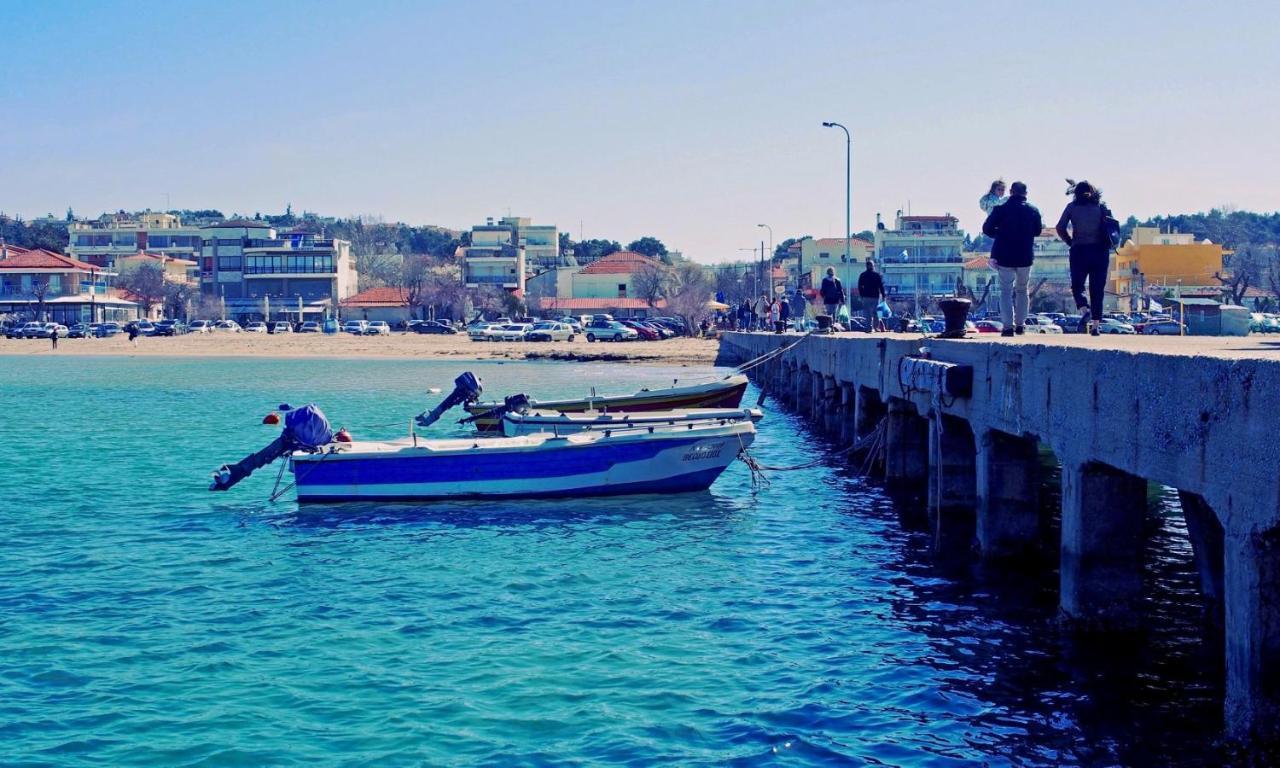 Rena'S Traditional Aegean House By The Sea Peraía 外观 照片